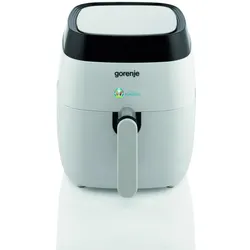 GORENJE  Friteuse 3.5 Liter Heißluft Zirkulation Timer antihaft sw-weiß AF1409DW...