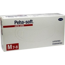 Paul Hartmann Peha-soft nitrile white Unters.handsch. M unst.pfr