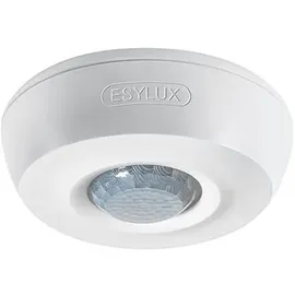 ESYLUX Decken-Präsenzmelder ws AP,360 Grad,RW ca.8m PD 360/8 BASIC
