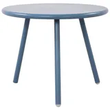 deluke Couchtisch, Blau, Kunststoff, Rund, 50x40x50 cm, Wohnzimmer, Wohnzimmertische, Couchtische