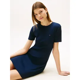Tommy Hilfiger Shirtkleid Blau/Schwarz Streifen 36