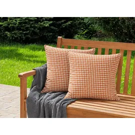 ib laursen Kissenbezug Viggo 50 x 50 cm Braun