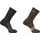 Salomon Evasion Crew 2er Pack Braun 36-38