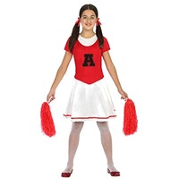 Atosa 20357 Cheerleader Karnevalskostüm, Mädchen, Mehrfarbig, 116