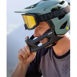 Uvex Revolt MIPS 52-57 cm moss green-black matt  2025