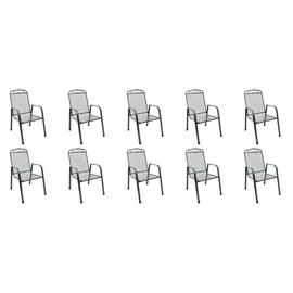 MFG Snail / MEC-STOR Stapelsessel 67 x 59 x 98 cm grau 10 St.