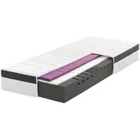 Kaltschaummatratze STRUKTURA®-MED GEL mit RAVOTEX Tencelbezug, RAVENSBERGER Matratzen, 25 cm hoch, Ergonomisch, 3 Liegeelemente, 7 Zonen, Made in Germany, Tencelbezug 90 cm x 200 cm x 25 cm