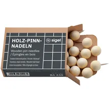 Sigel Pinnnadeln braun