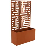 casa.pro Bernalda 83 x 31 x 146 cm Braun