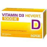 Hevert-Arzneimittel Vitamin D3 Hevert 1000 I.E. Tabletten