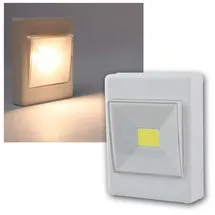 McShine Nachtlicht LK3-COB mit Batterie, kaltweiß