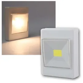 McShine Nachtlicht LK3-COB mit Batterie, kaltweiß