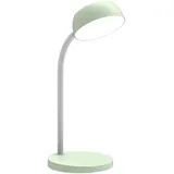 Unilux LED Schreibtisch-Leuchte Tamy hellgrün, flexibel biegbarer Arm, 3000K