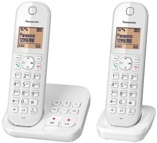 Panasonic KX-TGC422 DECT-Telefon Anrufer-Identifikation Weiß