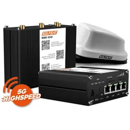 Selfsat MWR 4540 4G Cat 6 WLAN Router bis 300 Mbps inkl. SELFSAT 5G Antenne weiß