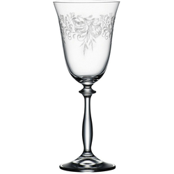 BOHEMIA SELECTION Weinglas ROMANCE, Kristallglas, 6-teilig weiß 250 ml