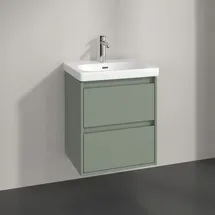 Villeroy & Boch Waschtischunterschrank 2 Auszüge 52,2 x 59,6 x 42,4 cm Soft Green