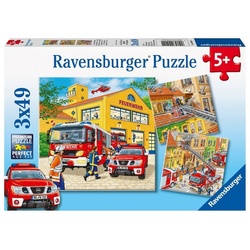 Puzzle Feuerwehreinsatz 3X49