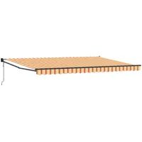 VidaXL Einziehbare Markise Creme 500 × 300 cm Stoff,
