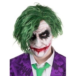 Metamorph Kostüm-Perücke Joker Perücke Heath, Hochwertige, grüne Perücke des Clowns aus dem neueren Kinofilm grün