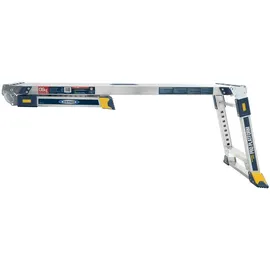 WERNER 79023 Verstellbare Pro Arbeitsbühne Work & Access, Silber, Einheitsgröße - Silber