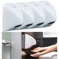 Sichler Haushaltsgeräte 4er-Set automatische elektrischer Händetrockner zur Wandmontage