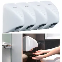 Sichler Haushaltsgeräte 4er-Set automatische elektrischer Händetrockner zur Wandmontage