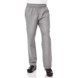 Chef Works Herren Essential Baggy Chef Pants Kochhose, Kleines Karo, 6X-Groß - 6XL