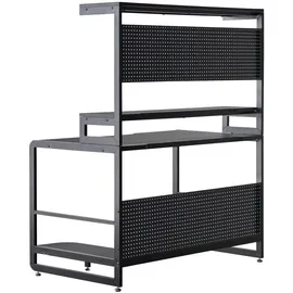 Möbilia Schreibtisch Schwarz