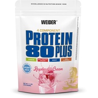 WEIDER Protein 80 Plus Himbeer-Sahne Pulver 500 g