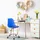 HJH Office FANCY II Kunstleder Blau
