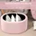 Homcom Sitzbank mit Stauraum Polyester Rosa 71 x 52 x 42 cm