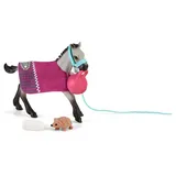 Schleich® Spielfigur Schleich 42534 - Spielspaß mit Fohlen - Horse Club