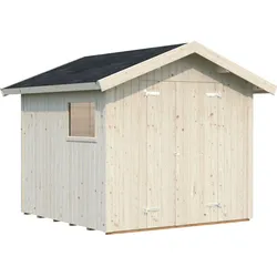 Gerätehaus PALMAKO "Nils", transparent, Holz, Gerätehäuser, transparent