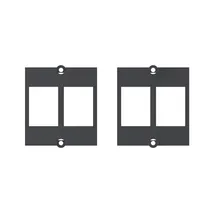 Bachmann Modul 2xKeystone mit Metallhalterung 917.061