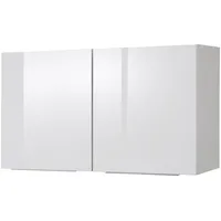 kochstation Hängeschrank KS-Brindisi 100 x 34 x 57 cm Weiß