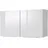 kochstation Hängeschrank KS-Brindisi 100 x 34 x 57 cm Weiß