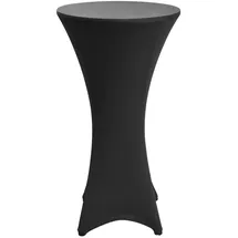 Beautissu Stehtischhusse Schwarz,