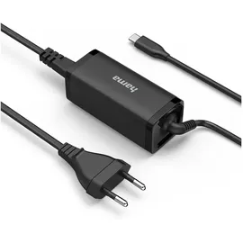Hama Universal-USB-C-Notebook-Netzteil, GaN, Power Delivery (PD), 5-20V/65W