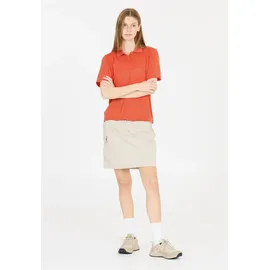 Whistler Vale Langarm-Poloshirt Blau/Orange 46