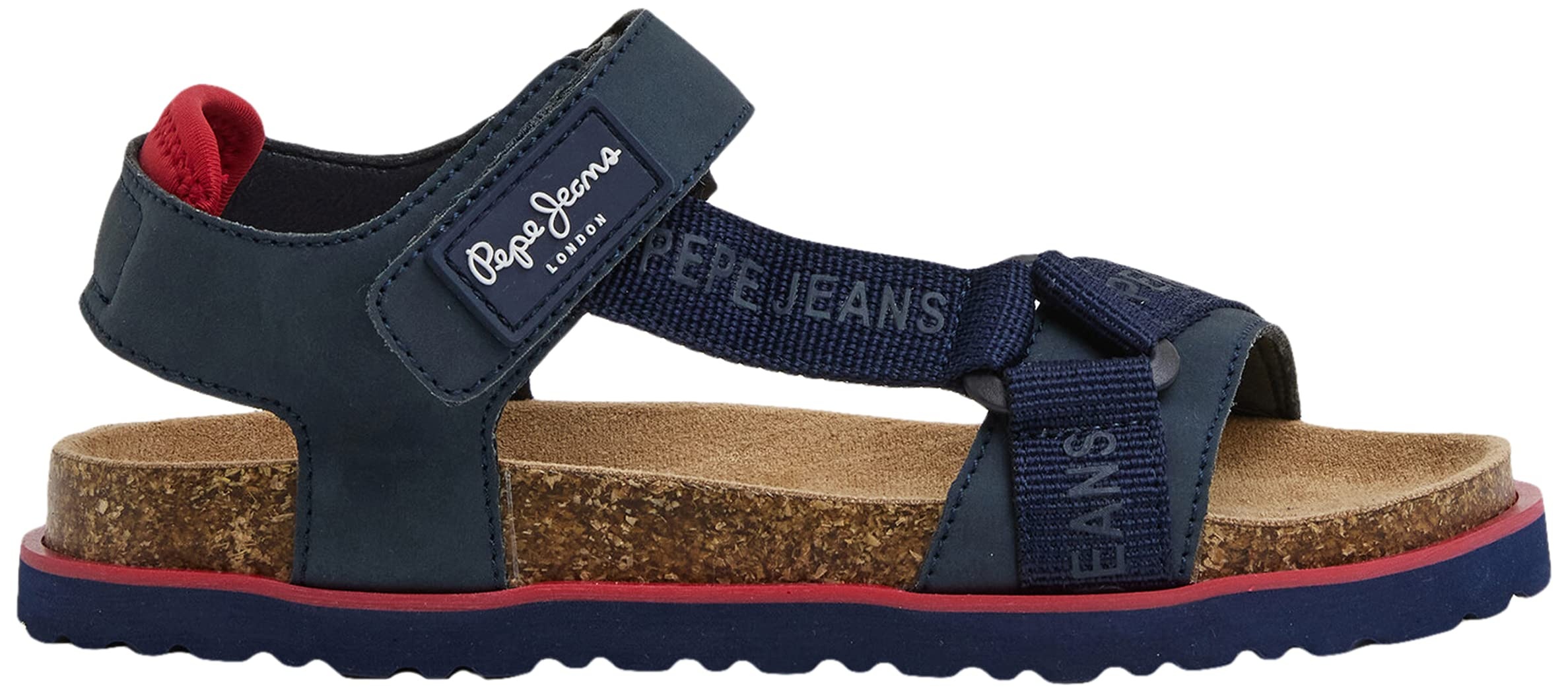 Pepe Jeans Berlin Monday B Sandals, Blue (Navy), 40 EU - 40 EU