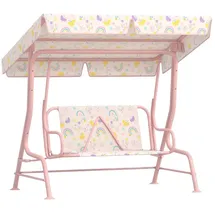 aiyaplay Hollywoodschaukel Rosa 2-Sitzer