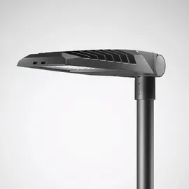 Trilux LED Mastaufsatzleuchte Aluminium IP66