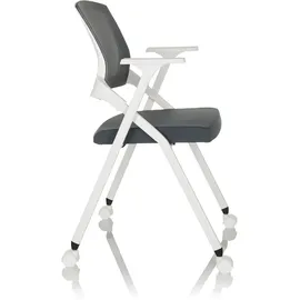 HJH Office Priority II W Netzstoff Grau