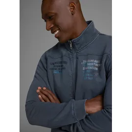 MAN'S WORLD Sweatjacke blau S
