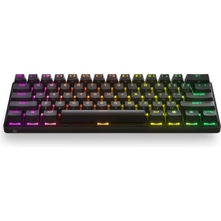 SteelSeries Apex Pro Mini Wireless Bluetooth®, Funk Gaming-Tastatur Deutsch, QWERTZ Schwarz Abnehmb