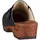 Woody Manu 6526 schwarz schwarz geöltes Leder für Damen, schwarz, Größe 36 EU