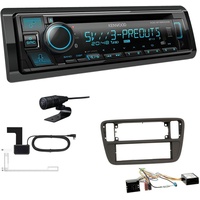 Kenwood CD-Receiver Autoradio DAB+ Bluetooth für Skoda Citigo ab 2011 Canbus