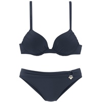 S.Oliver Push-Up-Bikini Damen dunkelblau Gr.32 Cup A