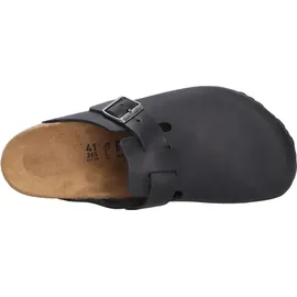 Birkenstock Boston Nubukleder geölt schwarz 41